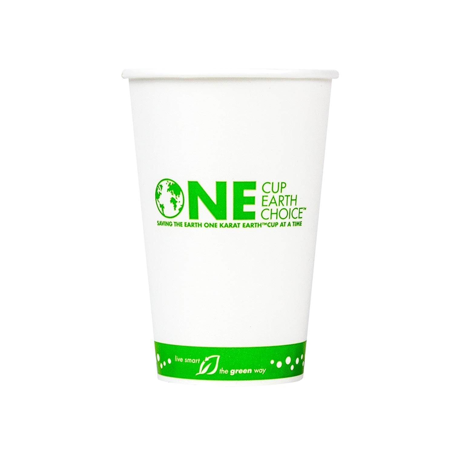 1000-PACK OF Cup Cold Karat Earth 16oz Eco-Friendly Paper Cold Cups (90mm), Generic Print - 1,000 pcs