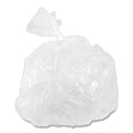 200-PACK OF Inteplast Group High-Density Commercial Can Liners - 36" x 58" - 55 Gallon - 13 Micron Clear Trash Bags - Value Pack (200 Bags)