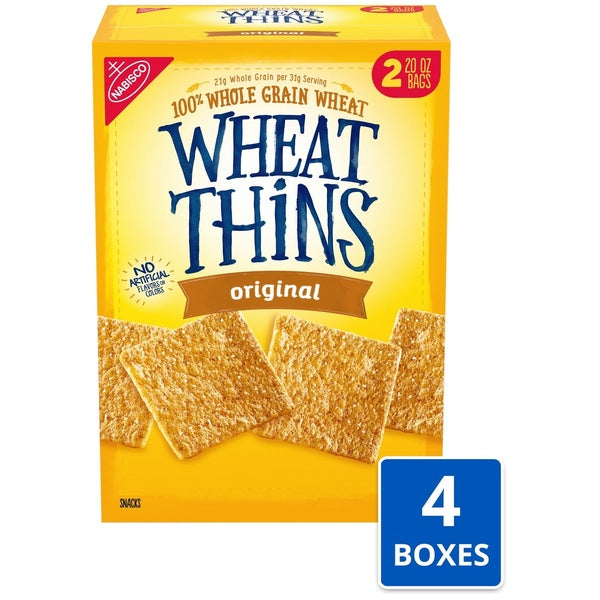 4-PACK OF CRACKER WHEAT THIN