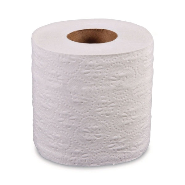 96-PACK OF Tissue Toilet Boardwalk B6145 2-Ply Septic Safe Toilet Paper - Soft, Durable, and Economical 4 in. x 3 in. White Tissue (96 Rolls per Carton)