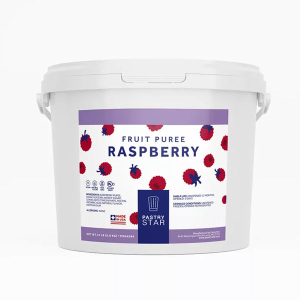 15 LB-PACK OF PUREE RASPBERRY
