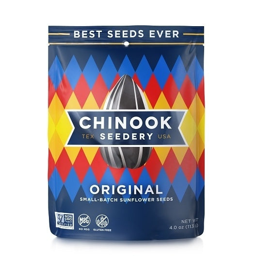 12-PACK OF Original Sunflower Seeds Chinook Seedery, 12 - 4 Oz