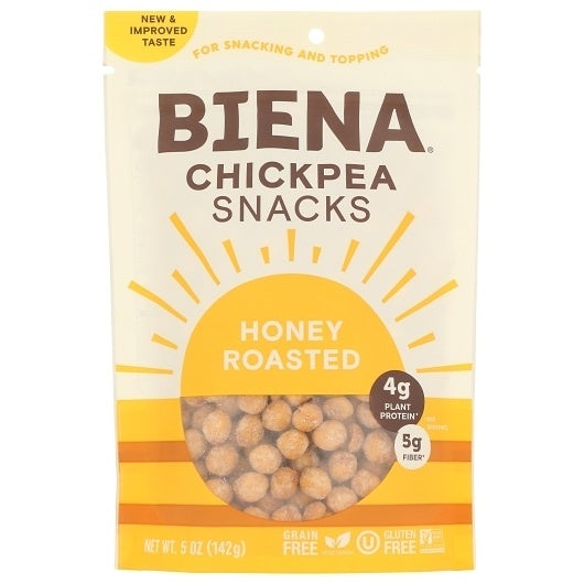 8-PACK OF Snack Nut Honey Roasted Biena 5 oz