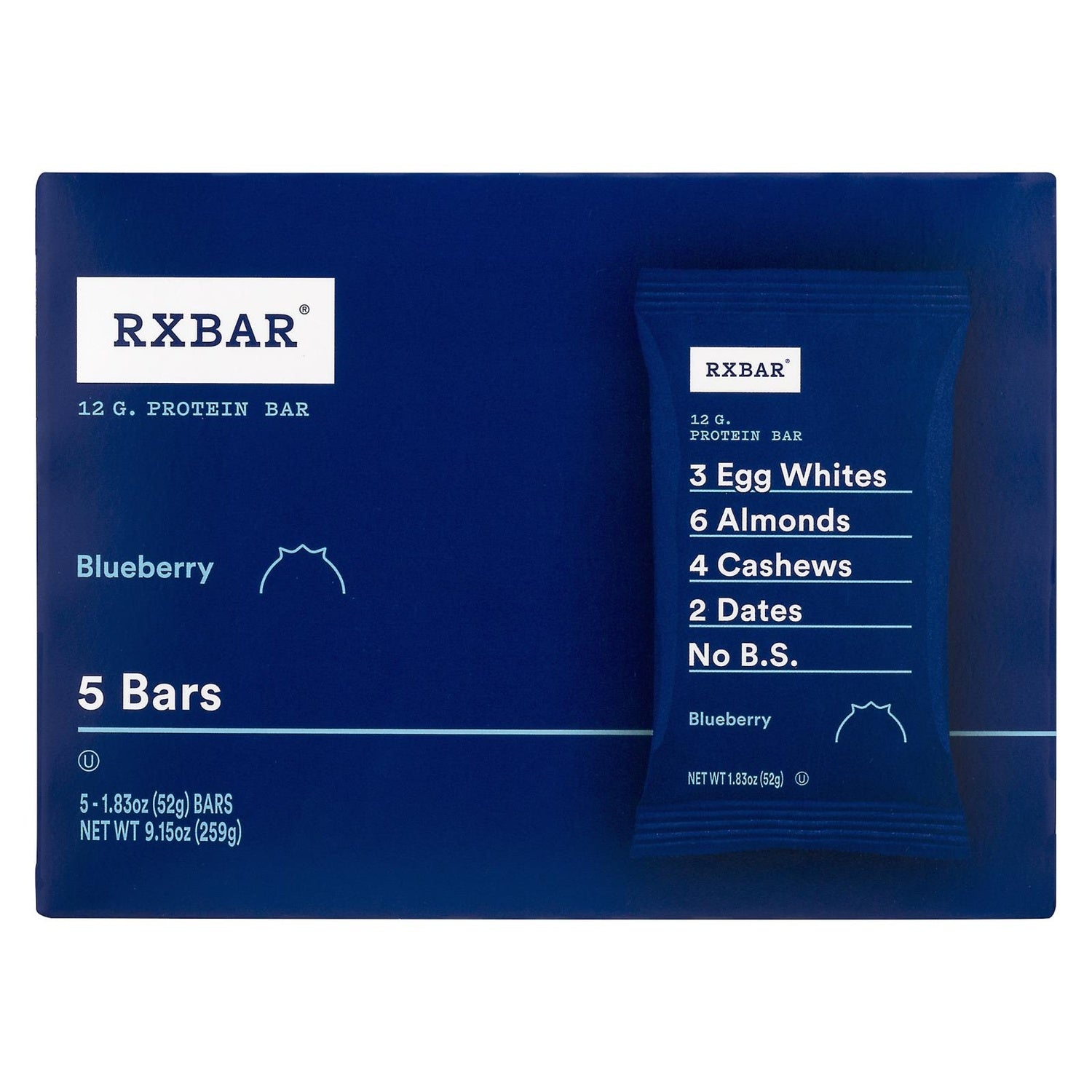 30-PACK OF BAR ENERGY BLUEBERRY