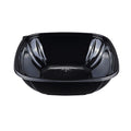 150-PACK OF Lid Togo Karat 150 ct 64 oz Square Disposable Salad Bowl Lids | PET | Black