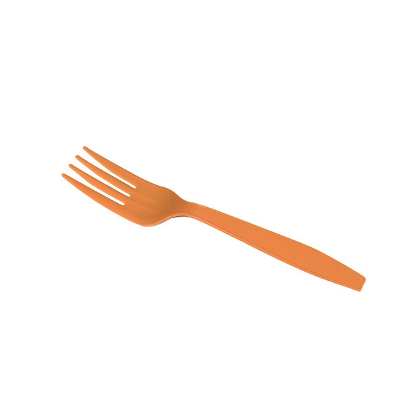1000-PACK OF Fork Plastic Karat 1,000 ct PP Plastic Extra Heavy Weight Forks, Orange