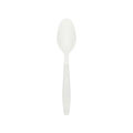 1000-PACK OF Teaspoon Weighted Karat Earth PLA Heavy Weight Compostable Tea Spoons, Natural - 1,000 pcs