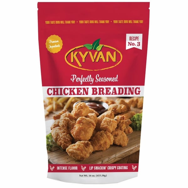 12-PACK OF Breading Chicken, KYVAN Foods