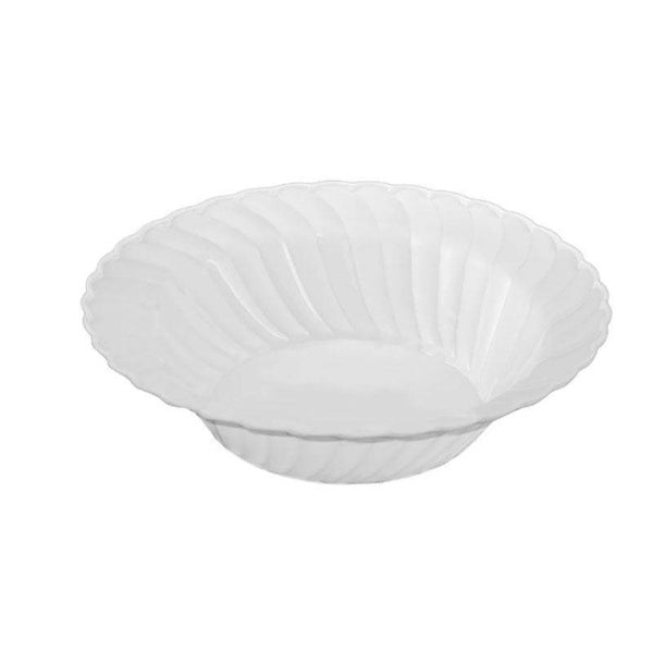 10-PACK OF Bowl Soup 12 oz. Flair White Plastic