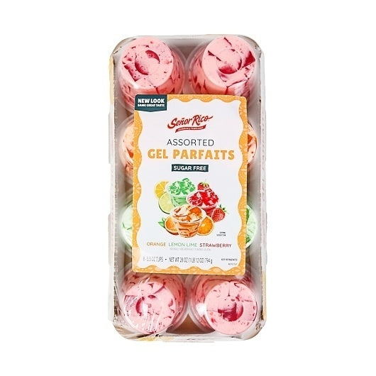 6-PACK OF Sugar Free Parfait Senor Rico, 6 - 28 Oz