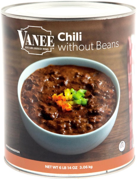 6-PACK OF CHILI WITHOUT BEANS