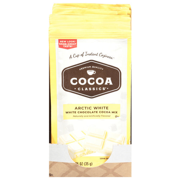 12-PACK OF COCOA MIX WHITE CHOCOLATE COCOA MIX