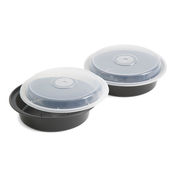 150-PACK OF CONTAINER PLAS MICRO BLK W/LID