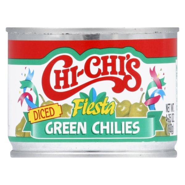 12-PACK OF CHILE GREEN DICED