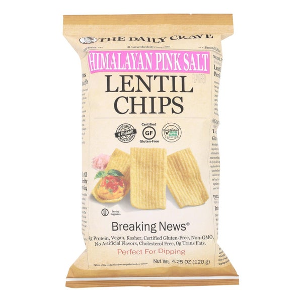 8-PACK OF Chip Lentil Himalayan Pink Salt The Daily Crave 4.25 oz