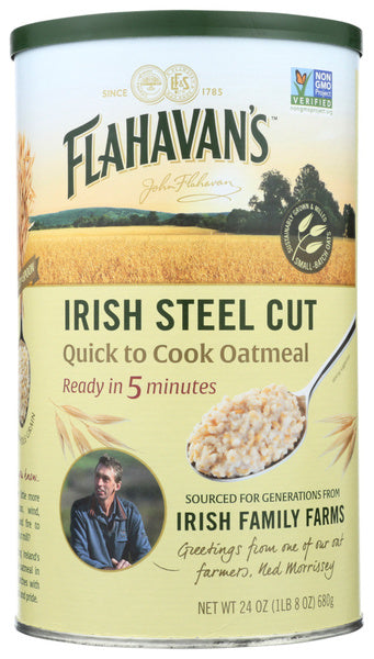 6-PACK OF Oatmeal Instant Flahavans 24 oz