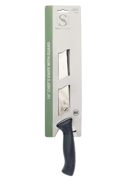 10"-PACK OF KNIFE CHEF STAMPED W/GUARD