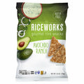 6-PACK OF Snack Chips Riceworks Avocado Ranch Chips, Wholesome Goodness