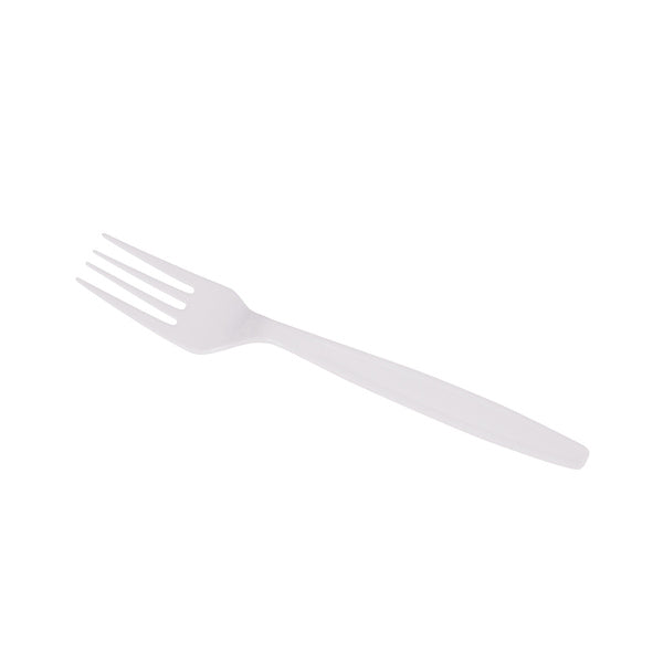 1000-PACK OF Fork Plastic Karat 1,000 ct PS Plastic Extra Heavy Weight Forks, White