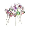 100-PACK OF CANDY LOLLIPOP ASSORTED BUBBLE GUM FILLED
