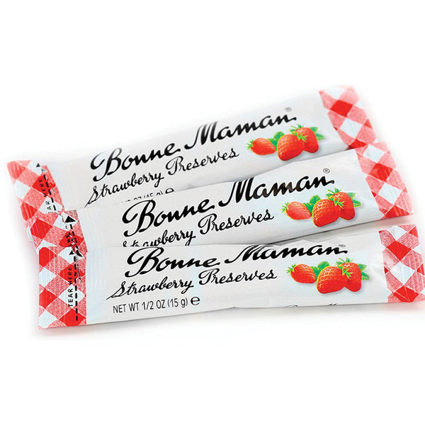 100-PACK OF PRESERVE STRAWBERRY PKT