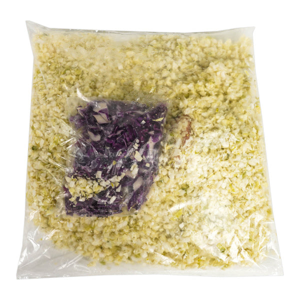 5 LB-PACK OF CABBAGE DICED W/SEP COLOR
