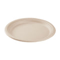 500-PACK OF Plate Round Karat Earth 10'' Molded Fiber Round Plates, PFAS Free, Natural - 500 pcs
