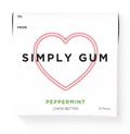 12-PACK OF Gum Chewing Valentines Peppermint 15CT, Simply Gum