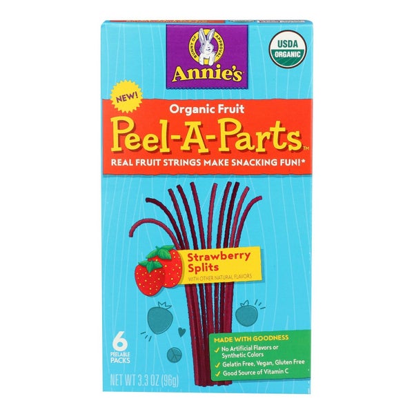 8-PACK OF CANDY FRUIT PEEL-A-PART