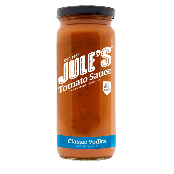6-PACK OF Classic Vodka Sauce, Jule's Tomato Sauce