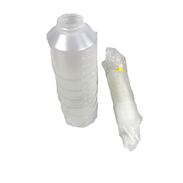 24OZ-PACK OF BOTTLE PLASTIC SQUEEZE CLR TOP
