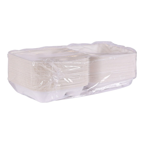 4-PACK OF CONTAINER FIBER BAGASS 3COMP