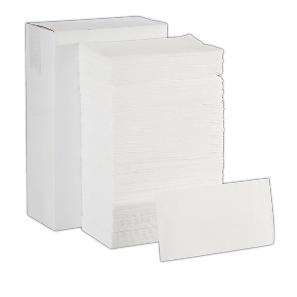 800-PACK OF Towel Multifold Georgia-Pacific 92113 Premium 13 x 17 Inch 1/6-Fold Linen-Style Replacement Towels - White (200 Towels/Box, 4 Boxes/Carton)