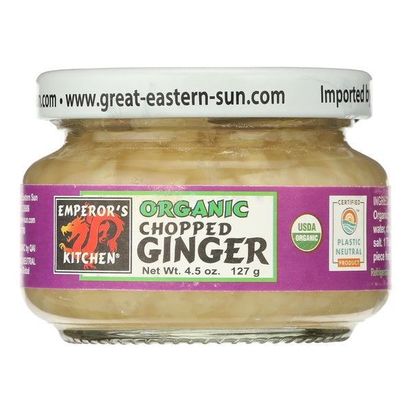 12-PACK OF Ginger Chopped, Organic, Great Eastern Sun
