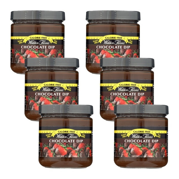 6-PACK OF Dip Chocolate Walden Farms 12 oz