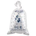 1000-PACK OF Container Bag Inteplast Group Clear Ice Bags - 1.5 mil Heavy-Duty 12" x 21" for Maximum Loading - 1000 Count with Twist Ties