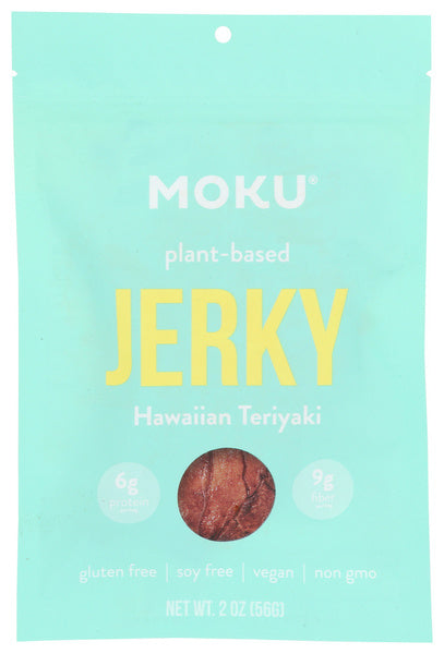 8-PACK OF BEEF JERKY PLANT-BASED, HAWAIIAN TERYAKI 2 OUNCE - CASE OF 8