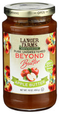 12-PACK OF APPLE BUTTER PURE UNSWEETENED, BEYOND