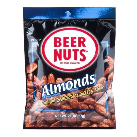 48-PACK OF Sweet And Salty Almond Beer Nut, 4 - 12 - 2 Oz