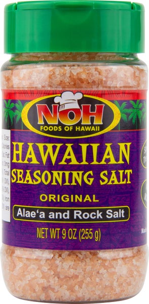 6-PACK OF Seasoning Salt Original Hawaiian, NOH Foods