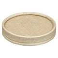 10-PACK OF LID PAPER KRAFT SMALL