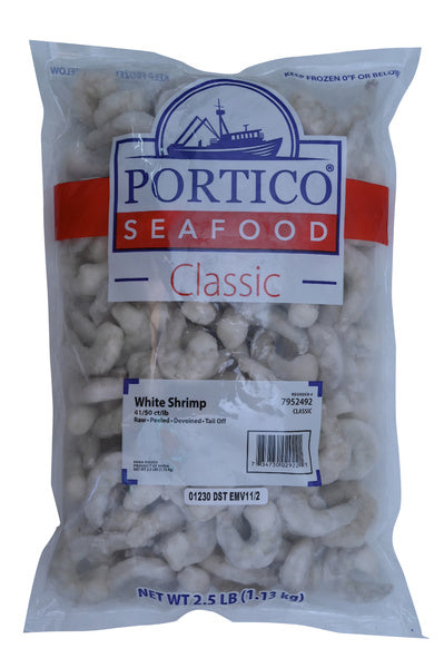 2.5 LB-PACK OF SHRIMP WHT P&D TLOF 41/50