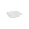 200-PACK OF Container Takeout Karat Earth 24oz PLA Hinged Deli Container - 200 pcs
