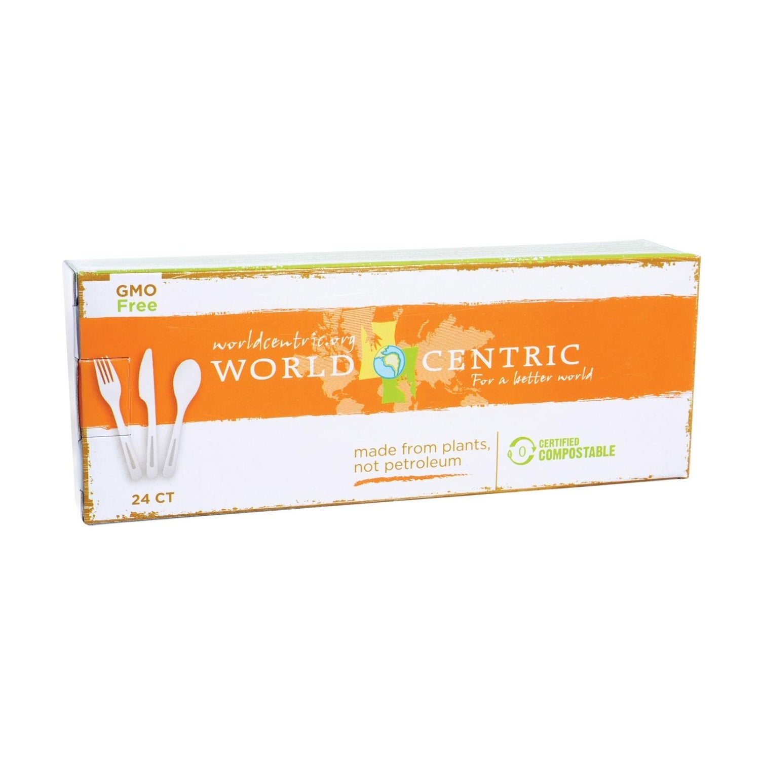 12-PACK OF UTENSIL KIT MADE FROM PLANTS