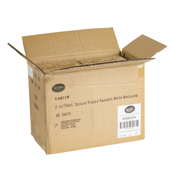 12 CT-PACK OF RAMEKIN MELAMINE RIBSQ W 2OZ