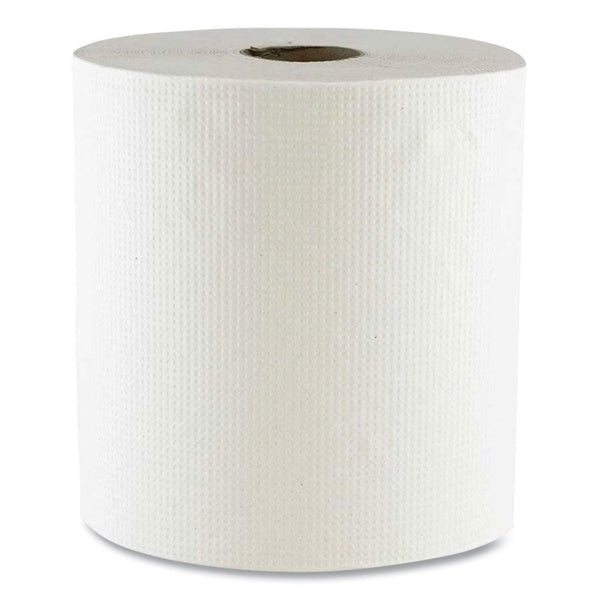 6-PACK OF Boardwalk 6700W White 1-Ply Hard Wound Towels - 8 in. x 700 ft. Rolls (6 Rolls per Carton)