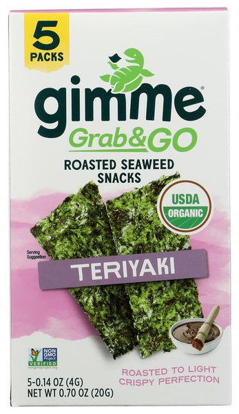 6-PACK OF Seaweed Dried Gimme 0.7 oz