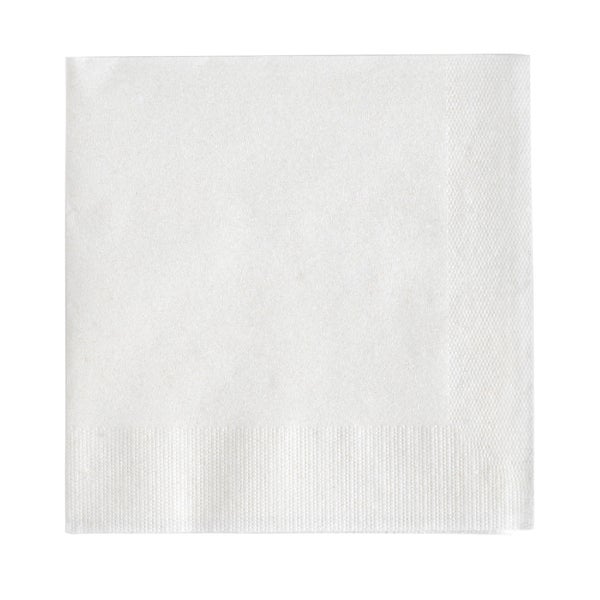 12-PACK OF NAPKIN BEV 10X10 2P WHT FD