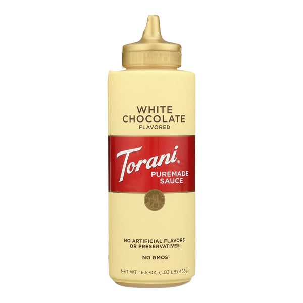 4- PACK OF Sauce White Chocolate Torani 16.5 oz