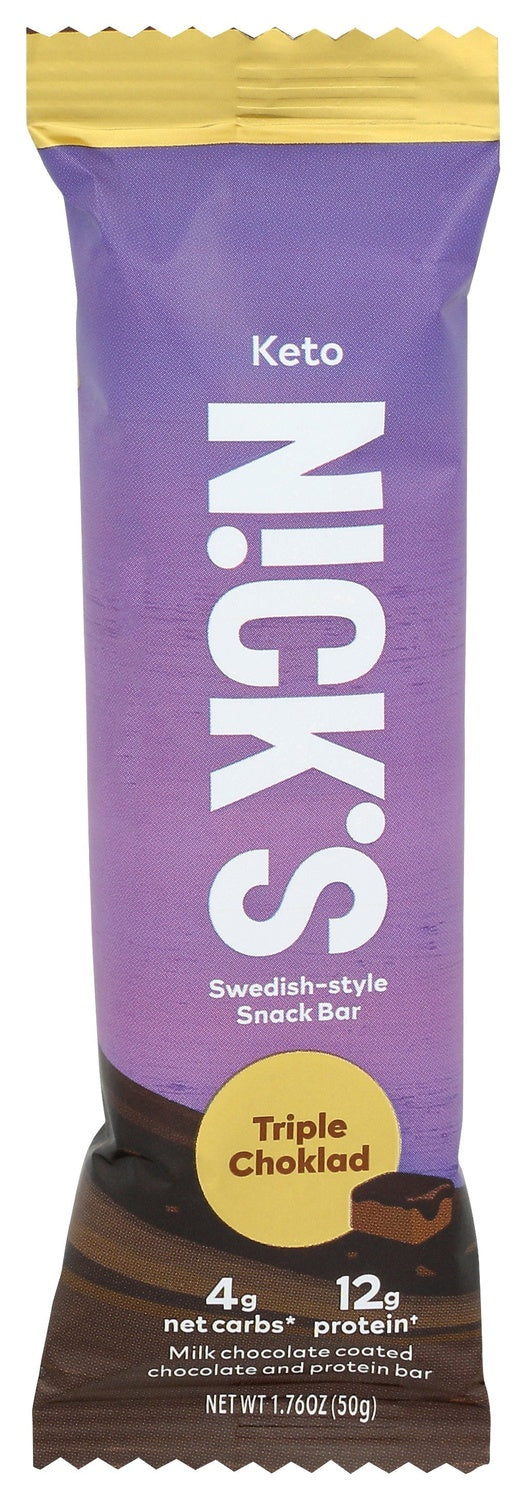 12-PACK OF SNACK BAR TRIPLE MINT CHOKLAD